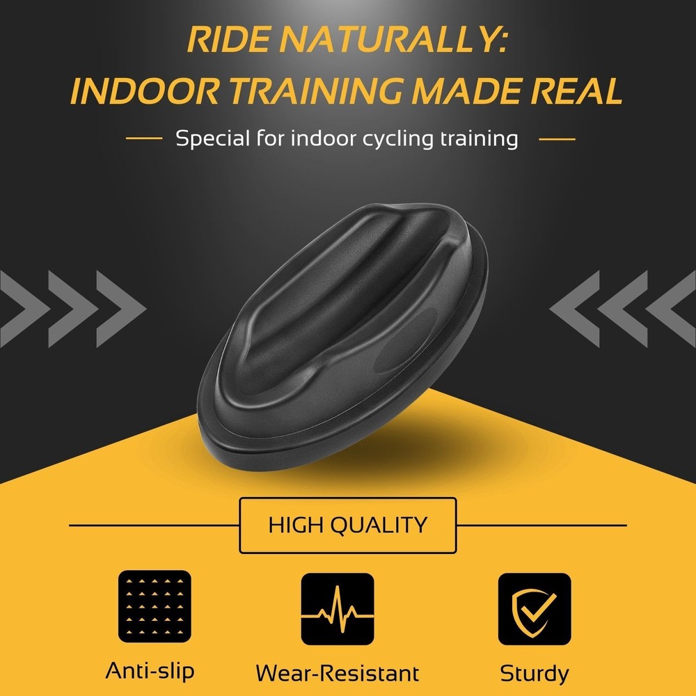 Front Wheel Riser, Stabilizing Leveling Block Support for Indoor Bike Trainers