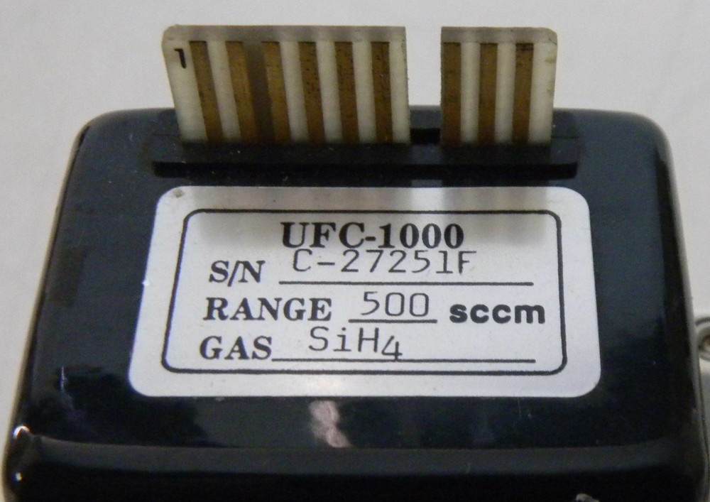Unit UFC-1000 Mass Flow Controller, Gas- SiH4, Range- 500sccm, Used