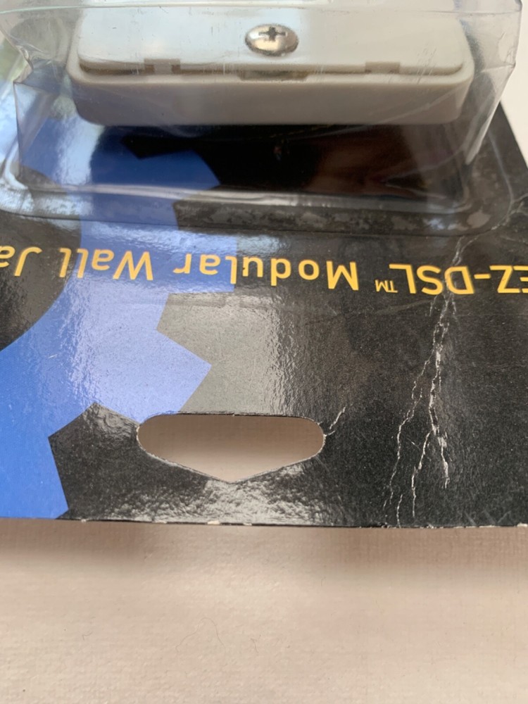 EZ-DSL Modular Wall Jack NEW IN BOX