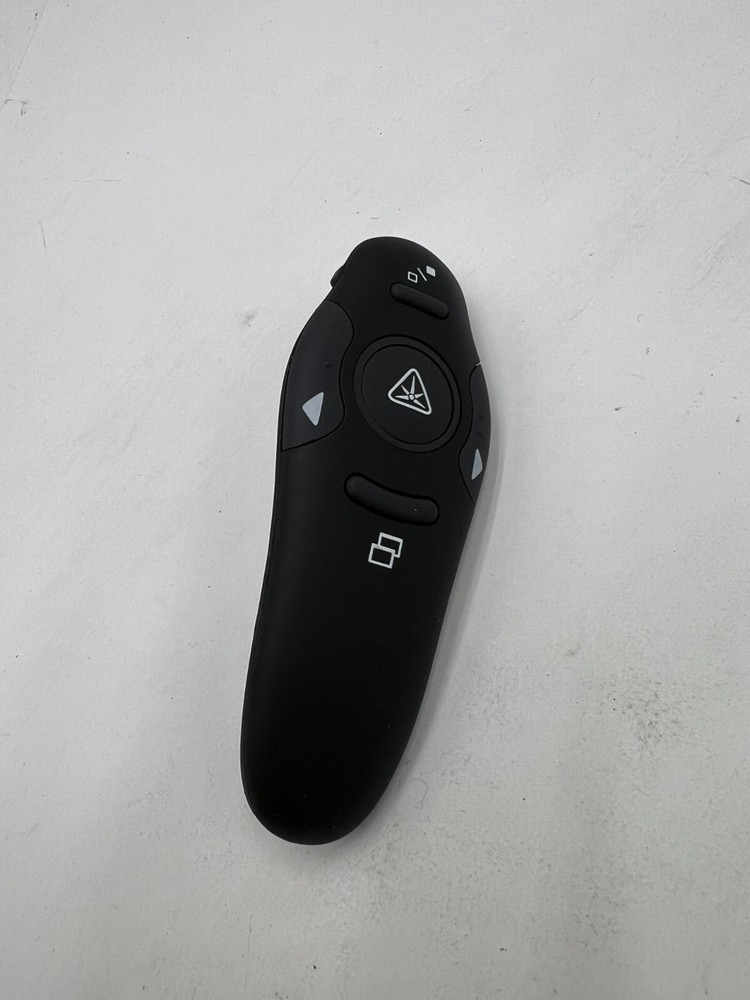Beboncool Black Wireless Presenter 2.4GHz Ergonomic Button D100-US