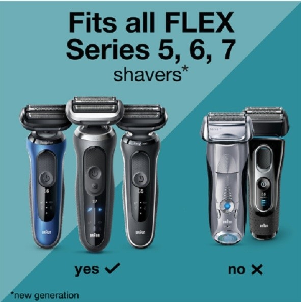 Braun 64B Replacement Head Cartridge for Select S6 Shavers