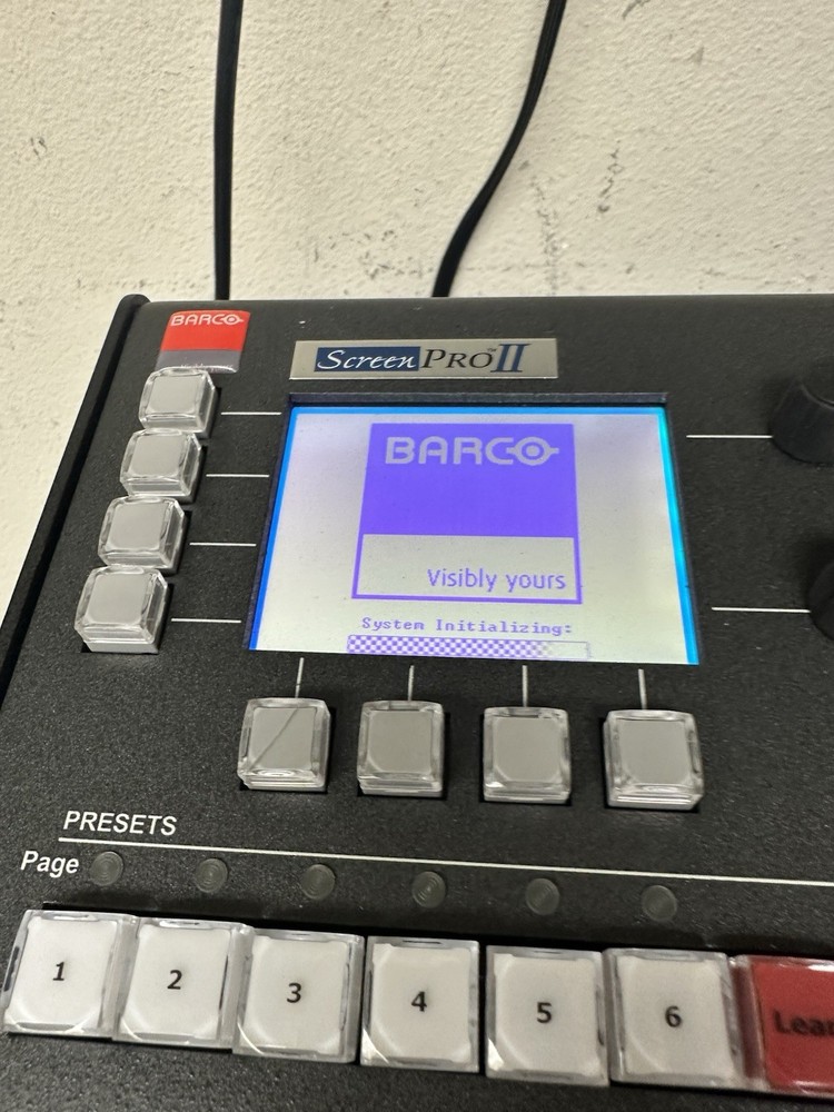 Barco  ScreenPro II Controller Screen Pro Seamless Video Switcher Tested