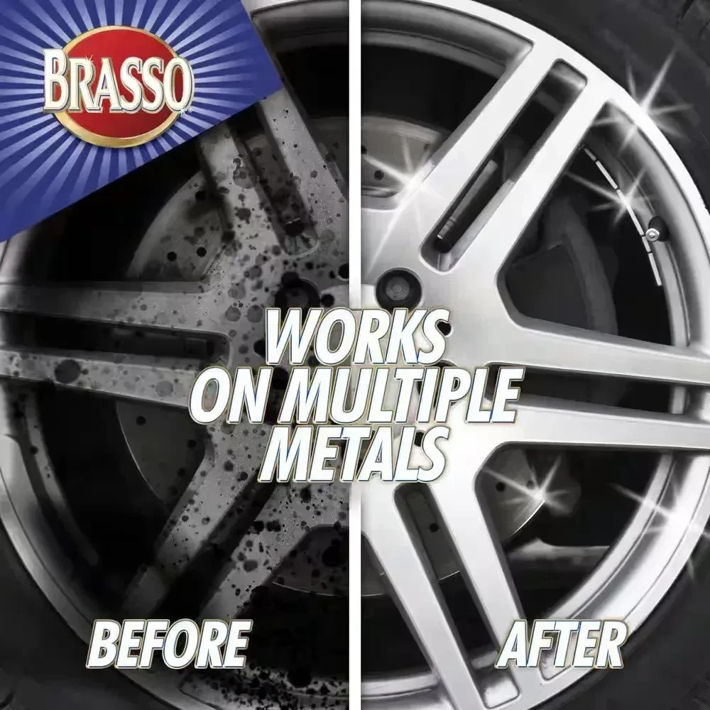 Brasso Multi-Purpose Metal Polish 8 Oz. (3-Pack)