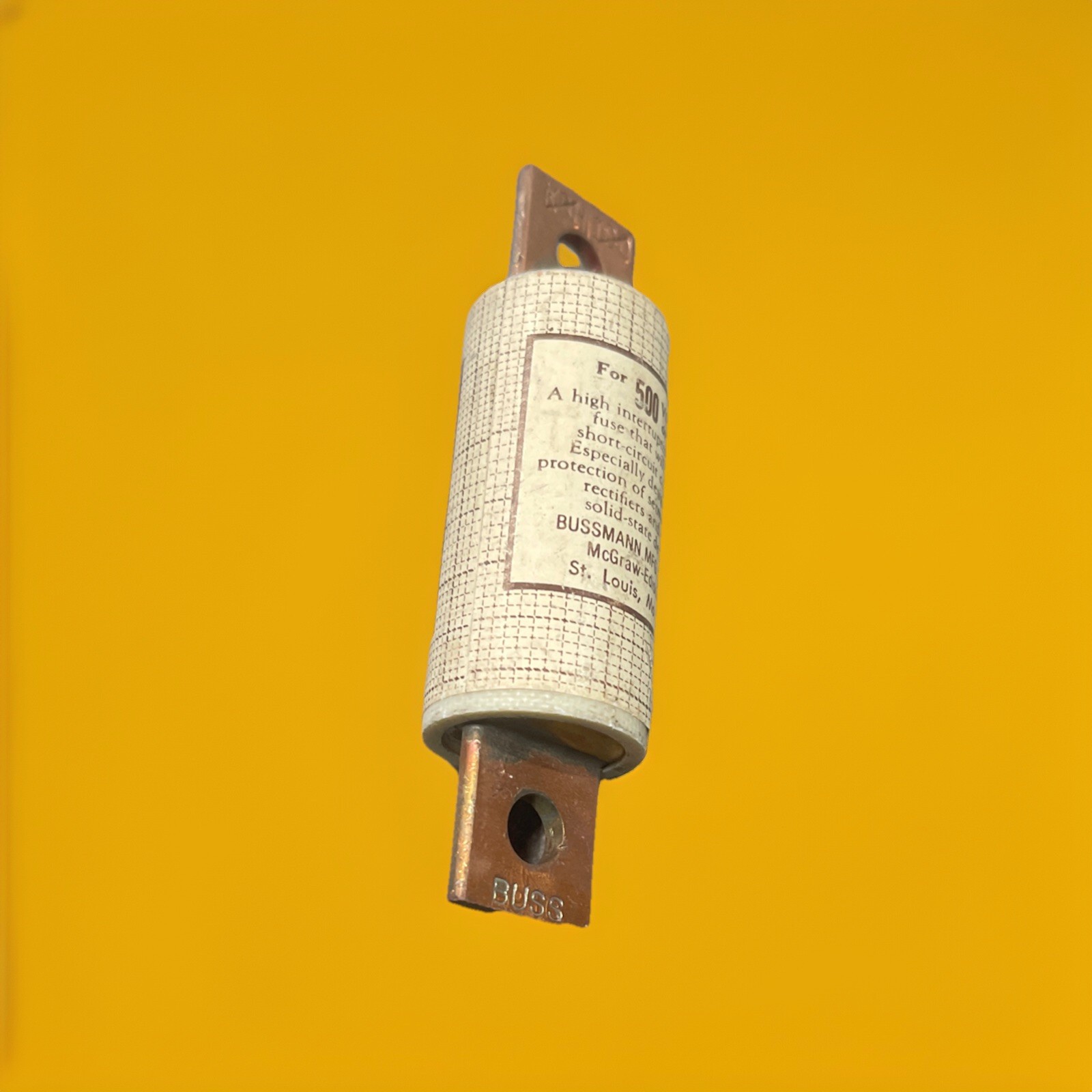 🔥Bussmann BUSS TRON KAB-90 90A High Speed Rectifier Fuse ~ 1 Unit