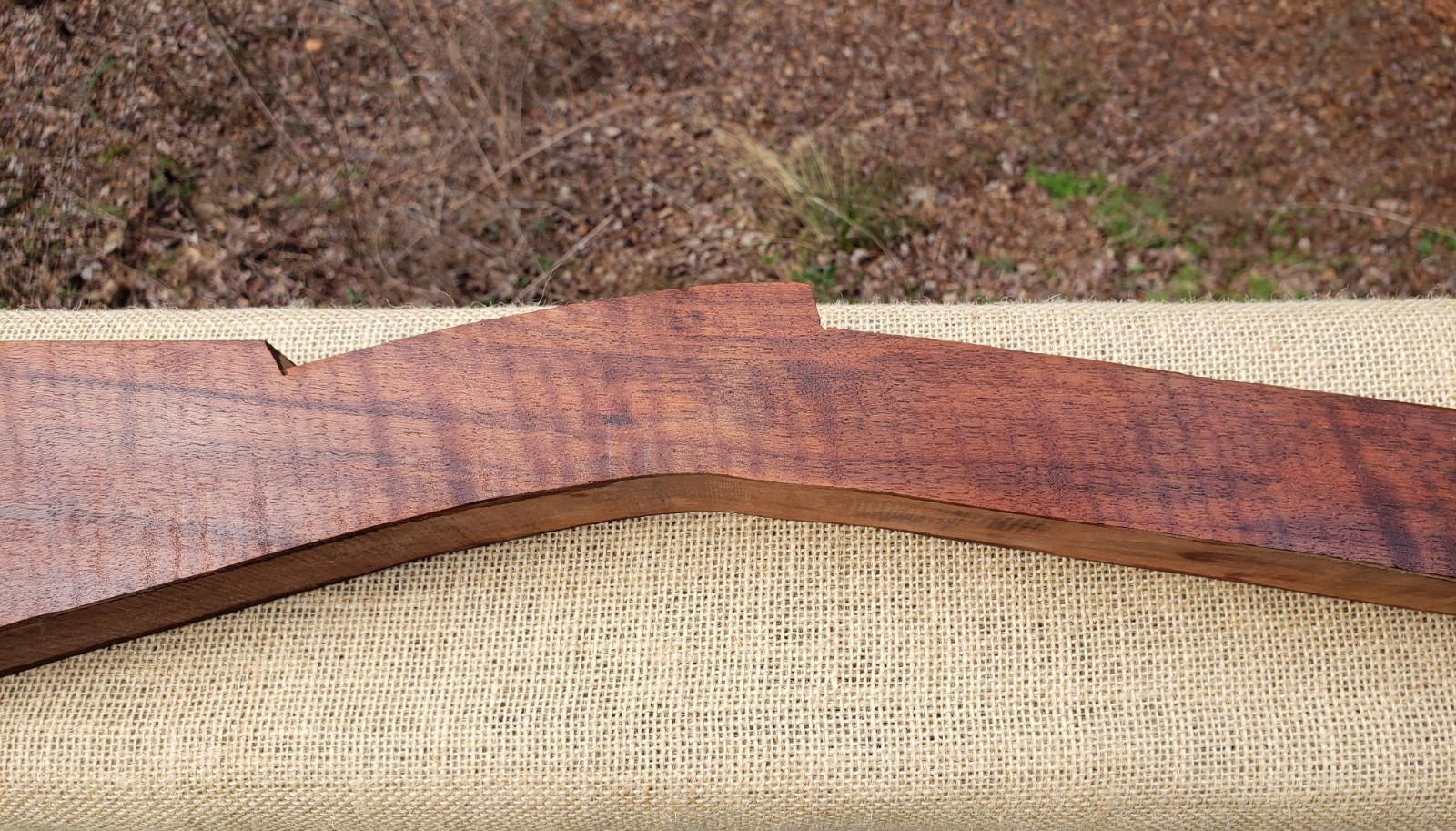 🔥 HIGHLY FIGURED CURLY TIGER CLARO WALNUT MUZZLELOADER RIFLE HAWKEN STOCK Blank