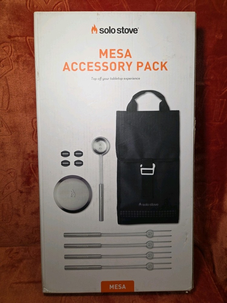 Solo Stove Mesa Accesory Pack. Ultimate Tabletop Fire Pit Experience. NiB