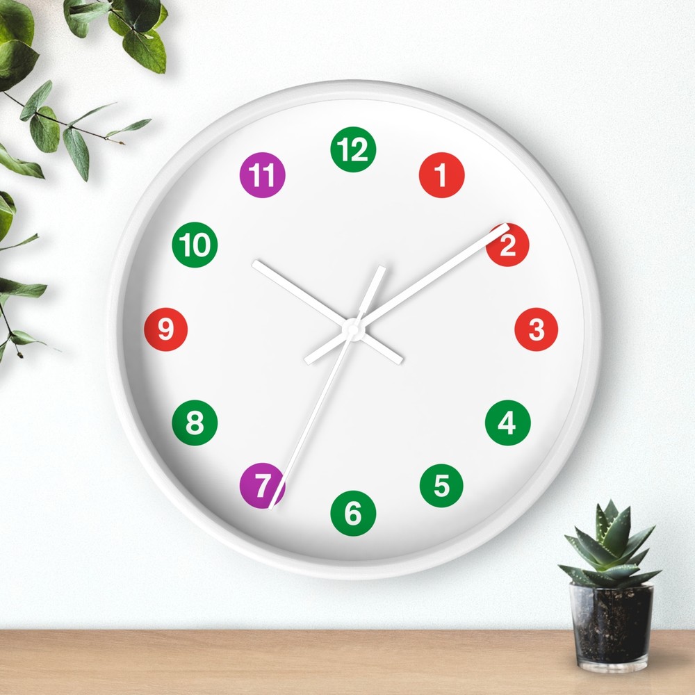 IRT NYC Subway Wall Clock