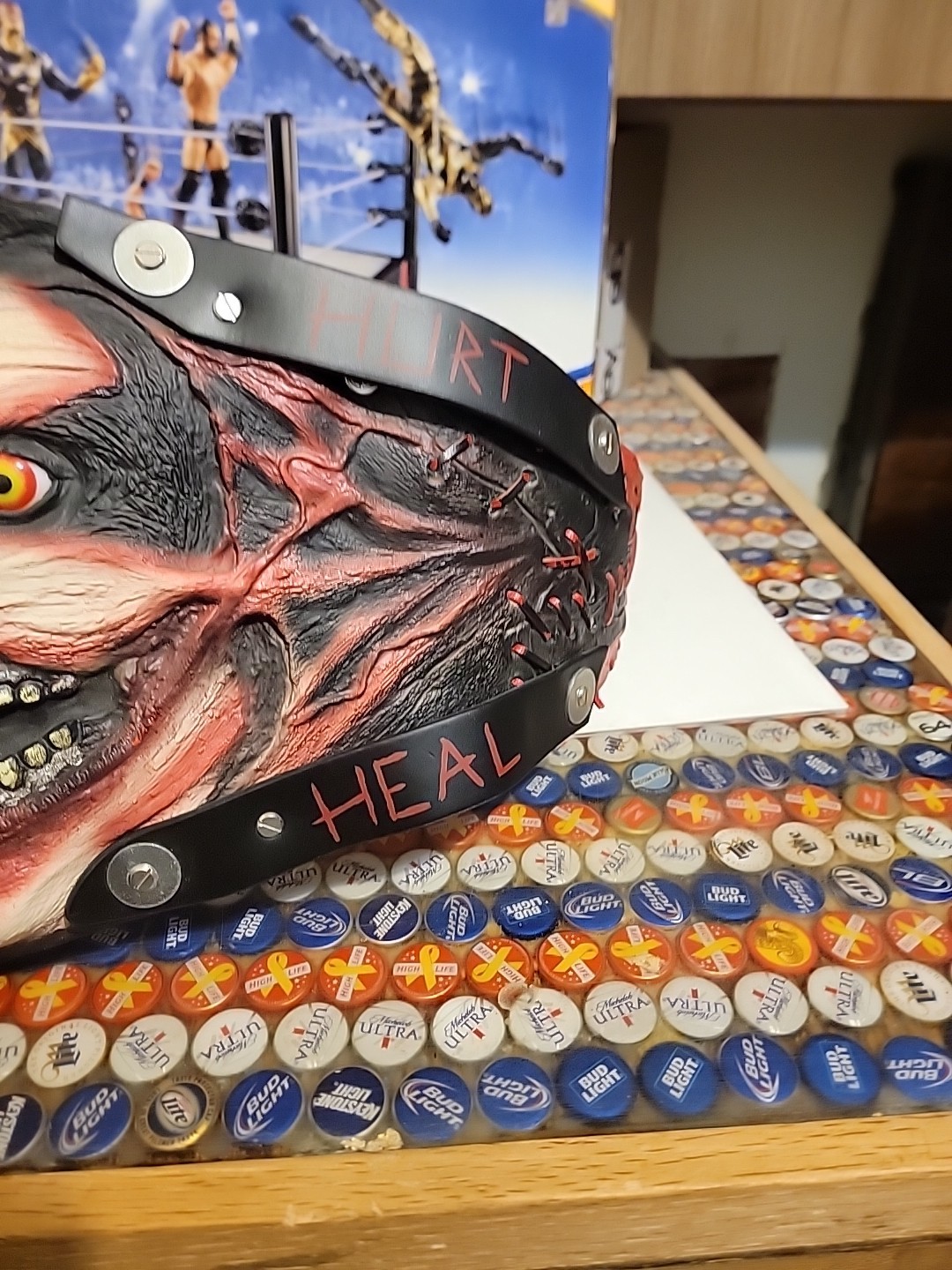 WWE OFFICIAL AUTHENTC REPLICA THE FIEND BRAY WYATT WORLD TITLE BELT