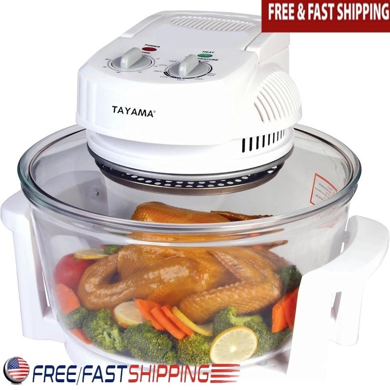 Programmable Convection Oven Fast Cook Healthy Meals Timer Temp Control