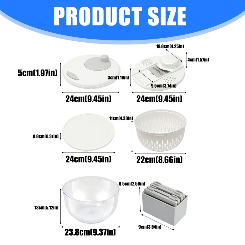 High Efficiency Rotations Systems Featuring Easy Knob Vegetable Dehydrator