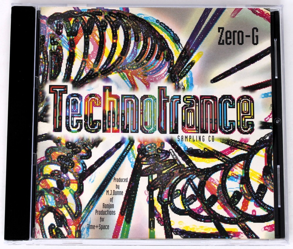 Zero-G Technotrance Sample/Sound Library/Sampling CD 1993 Time+Space TAS CD 49