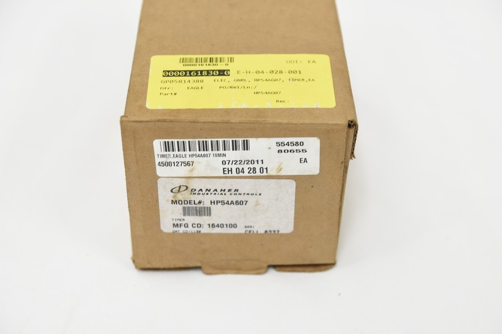 Danaher HP54A607 Cycle Flex Reset Timer NO KEY
