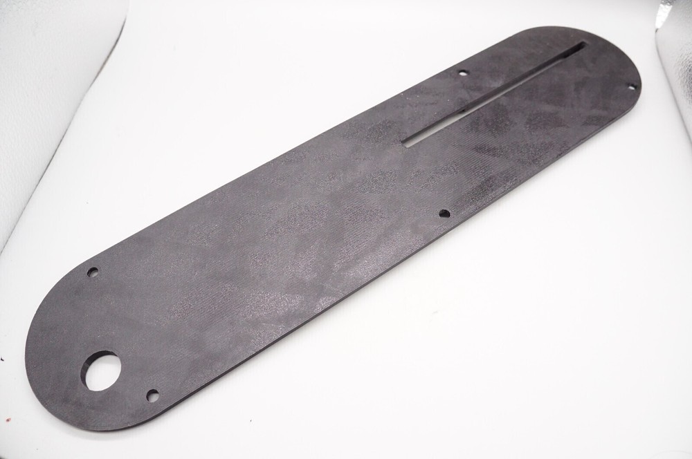 Replacement Throat Plate Zero Clearance Insert for Ridgid R4520 Table Saw