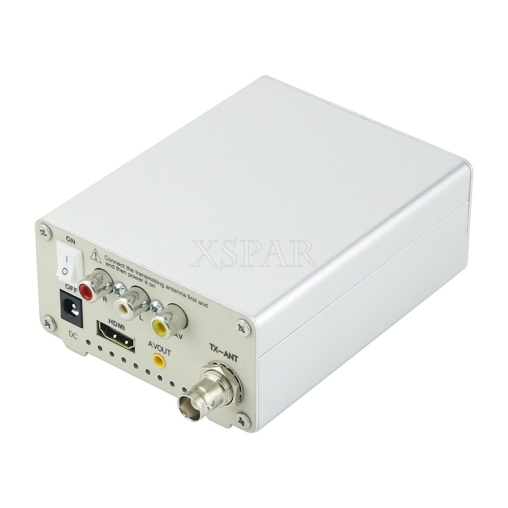 TV-TX200 VHF/UHF Analog TV Transmitter HD/AV Input Analog Signal Transmitter US#