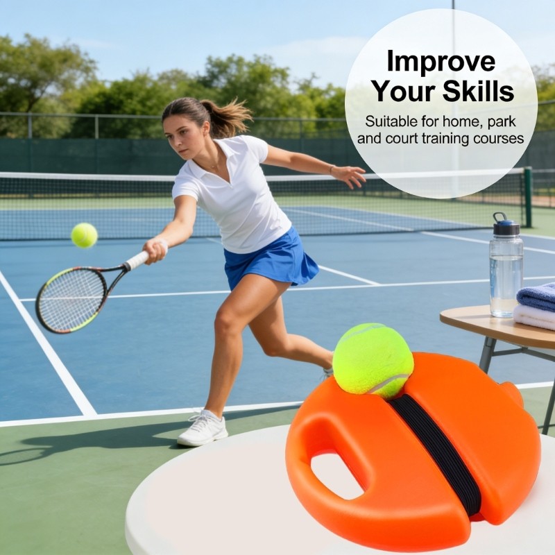 Selves-Pracitce Tennis Practice Training Tennis Trainer Ball with String Ball