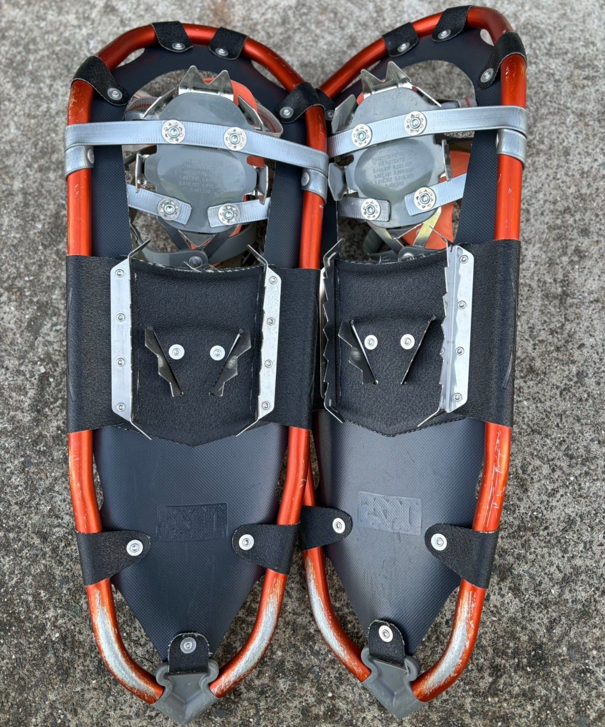 Snowshoes 25inch Atlas 1025 Black Orange
