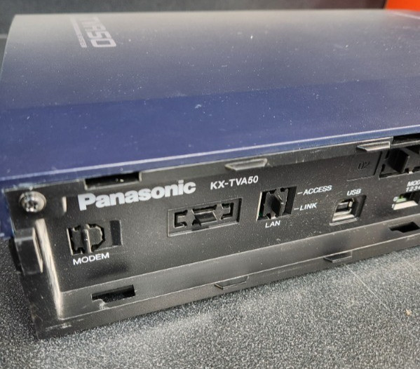 Panasonic KX-TVA50 Voice Mail Voice Processing System 4 Port