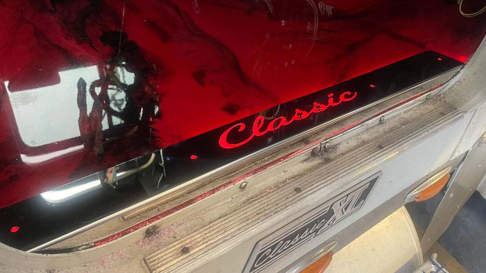  Classic Lighted Door Trim Set White Led Light 