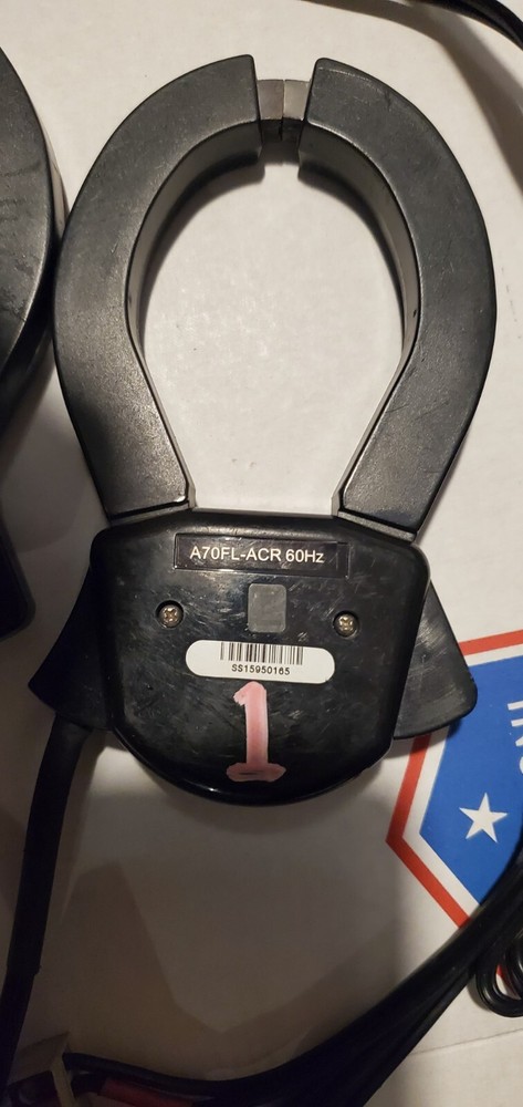 Amprobe Fluke A70FL-ACR Current Probe 50, 250,500 Data logger ACR Smart Reader 3