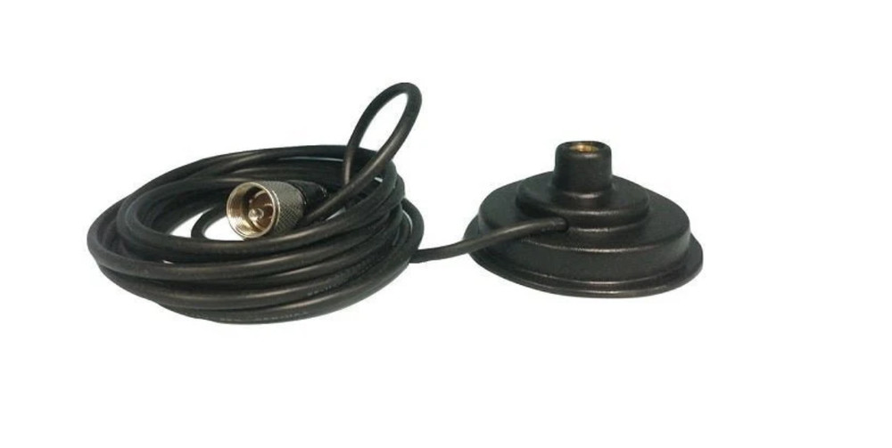 Workman PM3B 3" Magnet Antenna Mount with 3/8" x 24 Thread