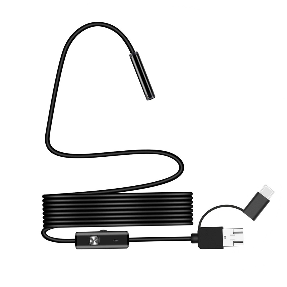 Endoscope 2M Cable 6 LED Inspection Camera for Android USB Type-C Waterproof
