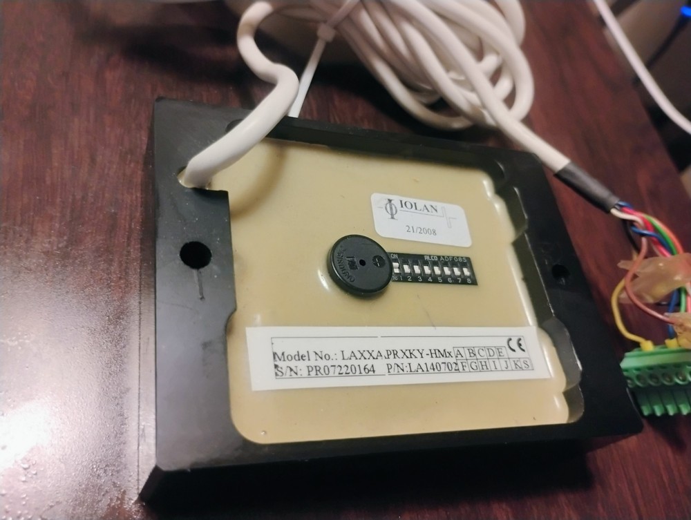 IOLAN Model# LAXXA PRXKY Access Control Device Part Used (2008)