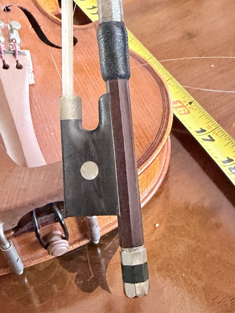 Vintage Violin And Bow As Is