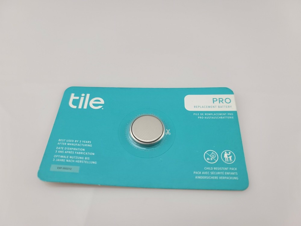 Tile Pro Replacement Battery Exp 12/2022