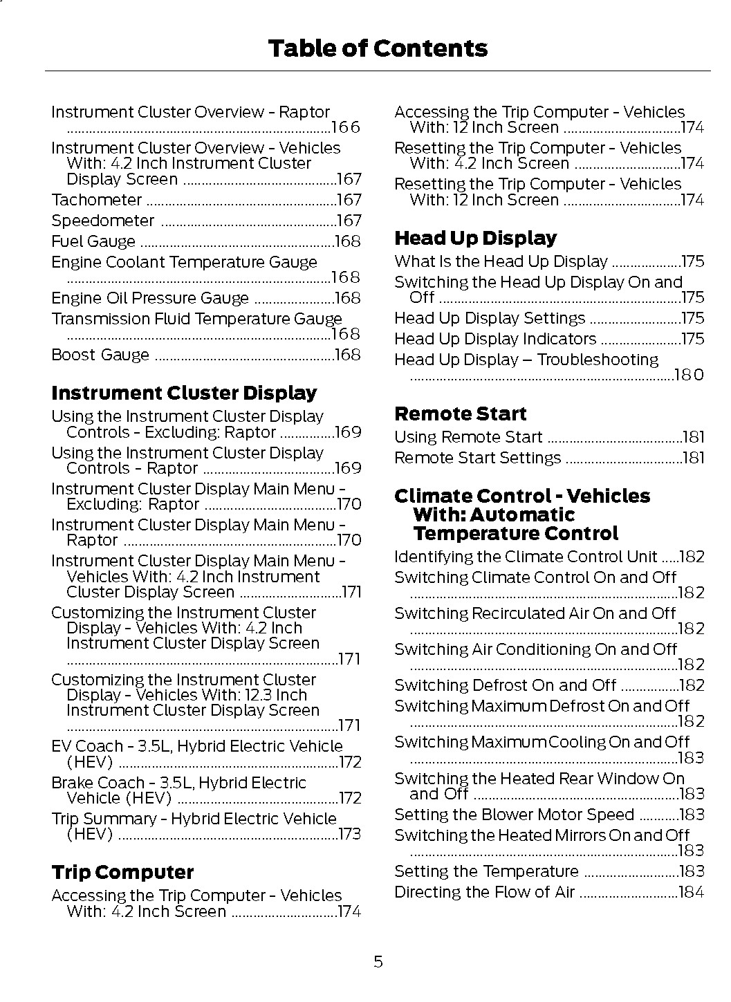 2026 Ford F-150 Truck Owners Manual User Guide PRINTED HARD COPY