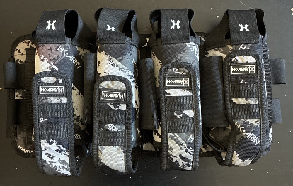 HK Army Eject 4+3 Paintball Harness - Digital Camo