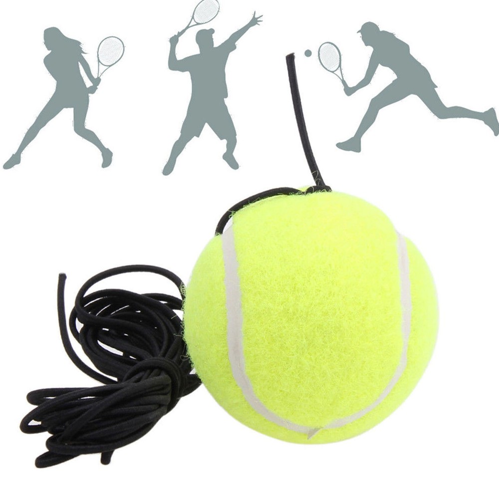 Pro Tennis Training Tool Exercise Ball Rebound Ball Trainer Practice Back Base