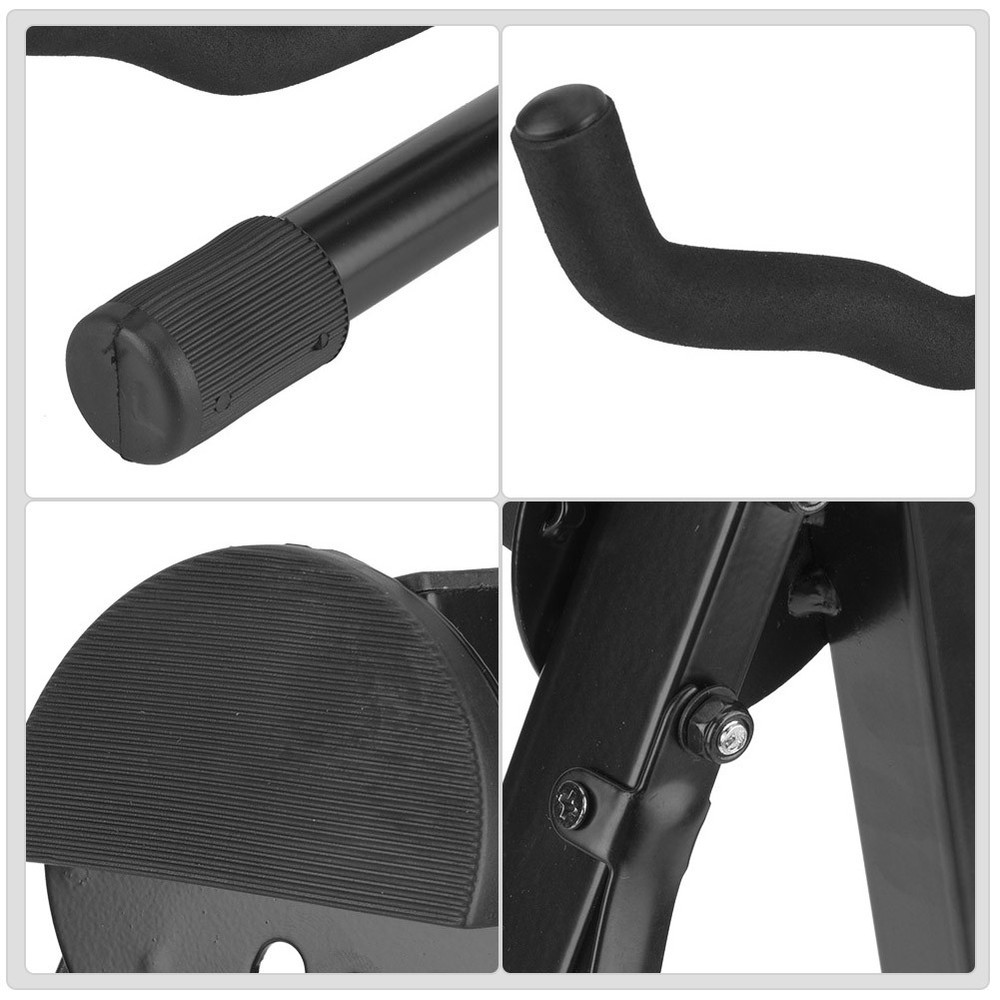 Black A Frame Adjustable Folding Cello Stand Support Musical Instrument WT