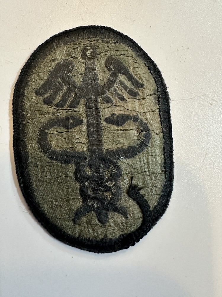 Military Patch US Army Medical Command Subdued BDU Sew On (2H)