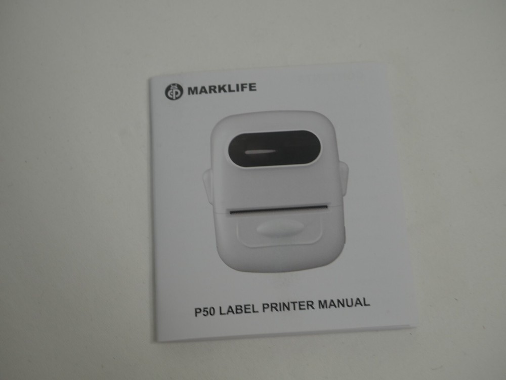 MARKLIFE Label Maker Machine with Tape P50-2 Inch Portable Barcode Label Printer