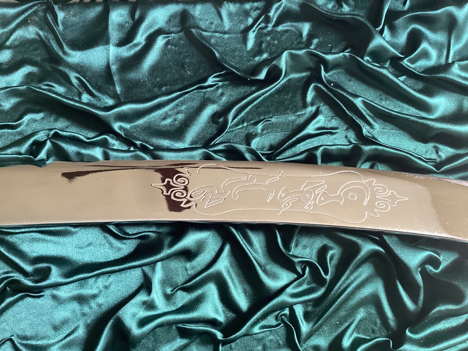 Pakistan Army Talwar Saber | Gift From General Mirza Aslam Beg, with Box, 32”