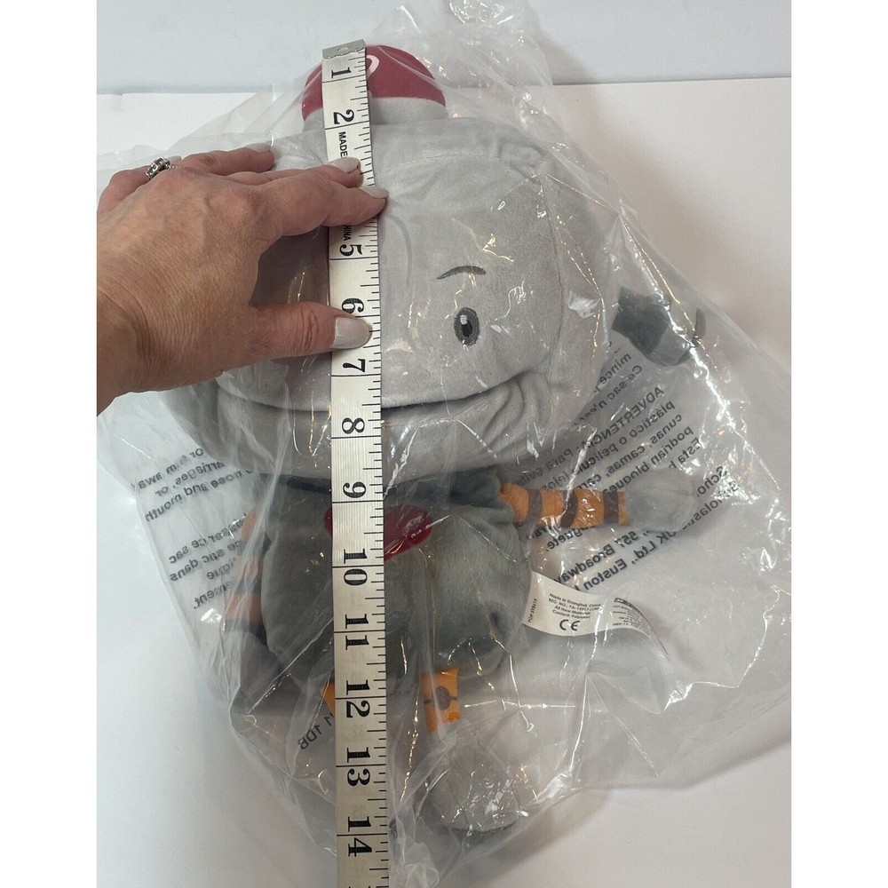 Scholastic Robot Alien Puppet Book Lover Reader Library Bookshelf Plush