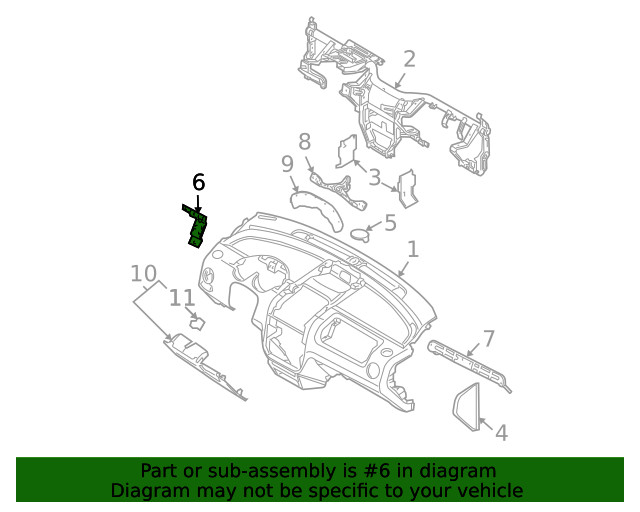 Genuine GM Bracket 96376726