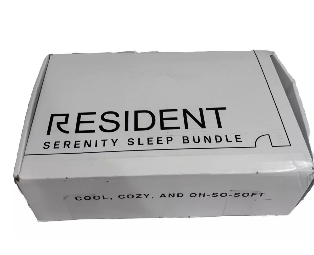 Serenity Sleep Bedding Bundle By Resident, Full Size, Anti-Microbial Technology