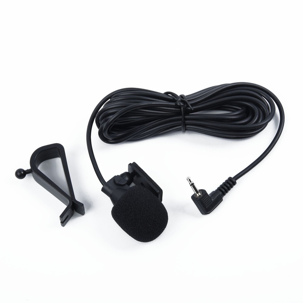Microphone Black Replacement Vehicle Windproof Car Electronics Accessories