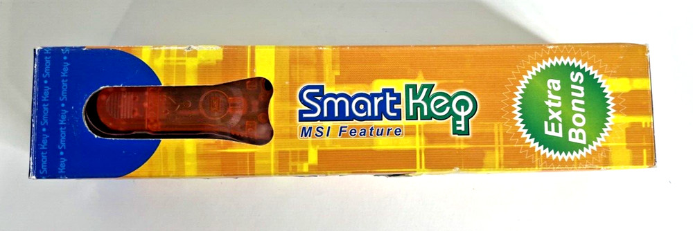 MSI Feature Smart Key USB Computer Security Stick New