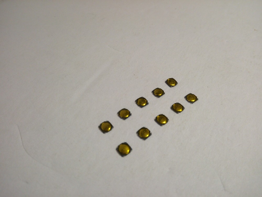 10Pcs Pack 3.7x3.7x0.35mm Push Touch Tactile Momentary Micro Button Switch Tact