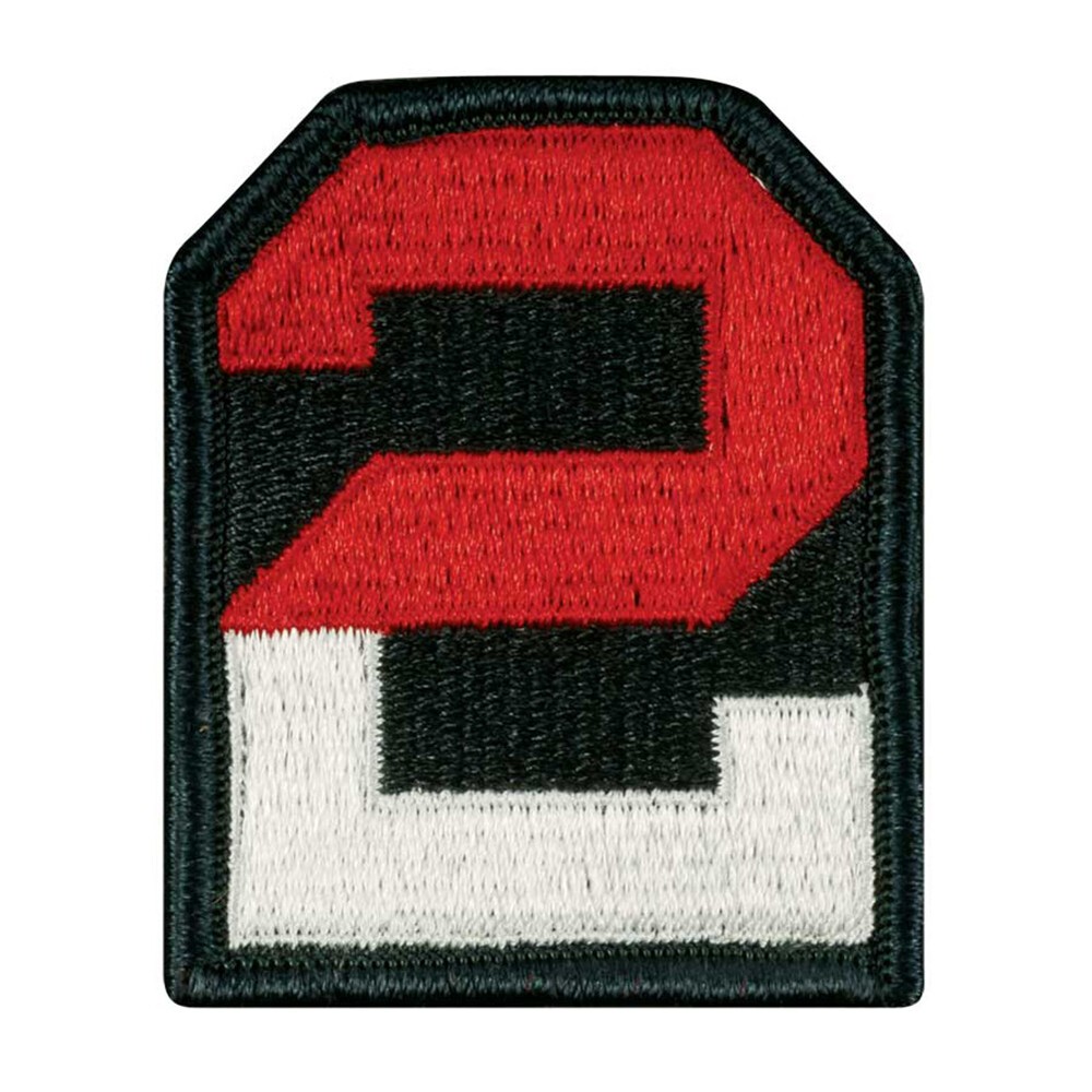 2nd Army Patch Color