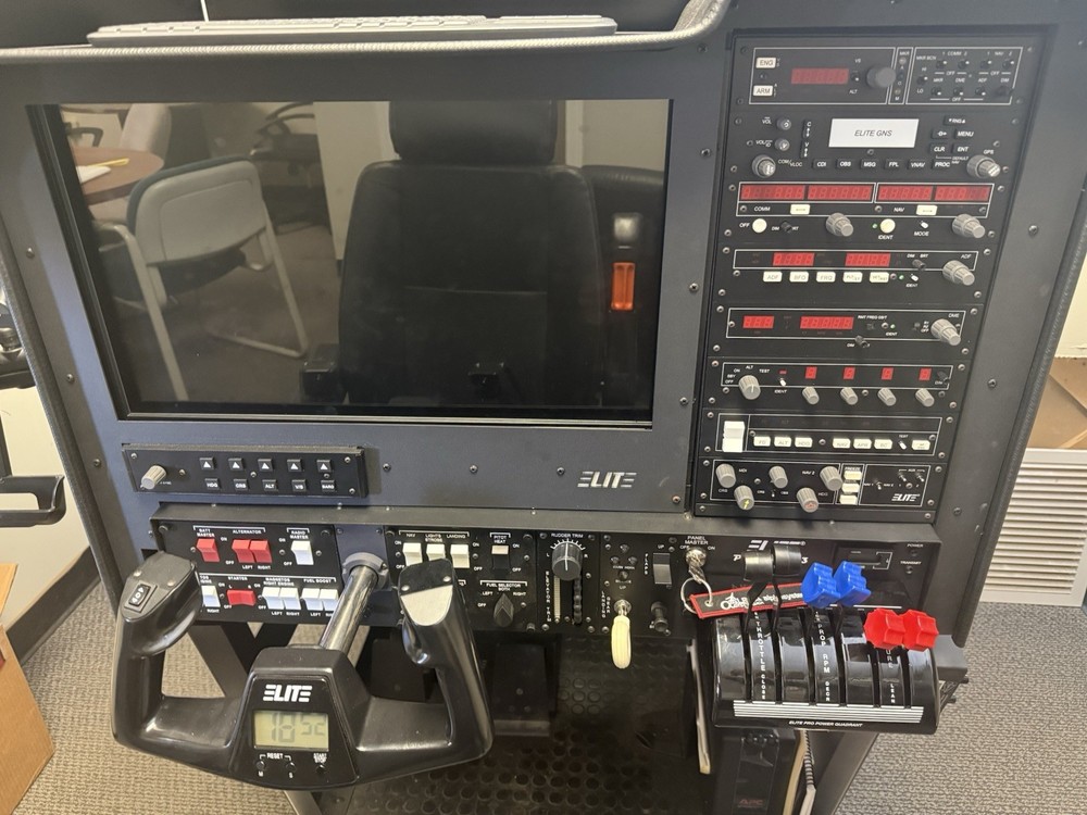 Elite PI-135 Certified Basic Aviation Training Device (BATD Flight Simulator