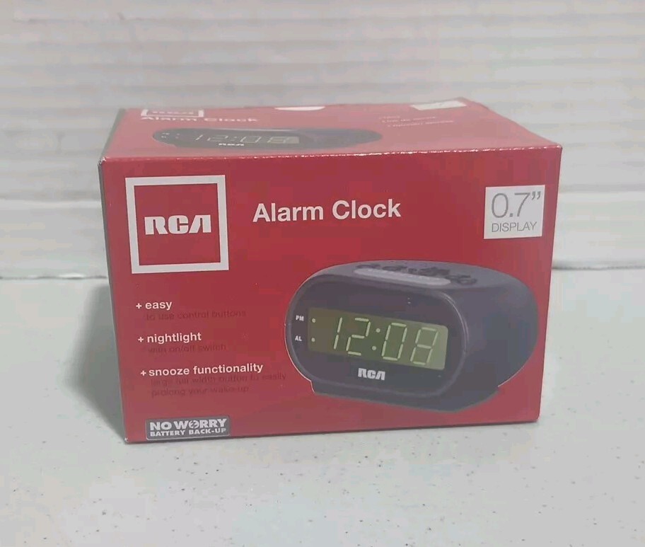 RCA RCD20A Digital Alarm Clock