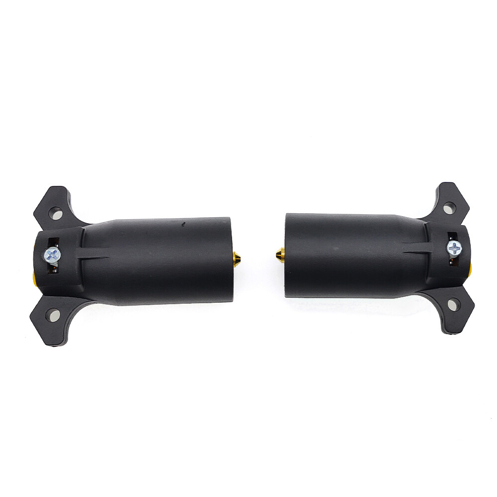 7 Way Round RV Style Trailer Light Plug Connector Replacement End Blade Pin New