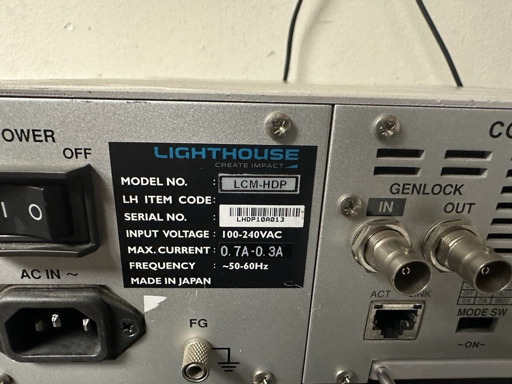 Lighthouse LCM-HDP HD-SDI Interface Video Processor