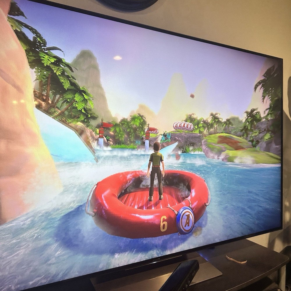 Xbox 360 Kinect Motion Sensor With Kinect Adventures - Tested