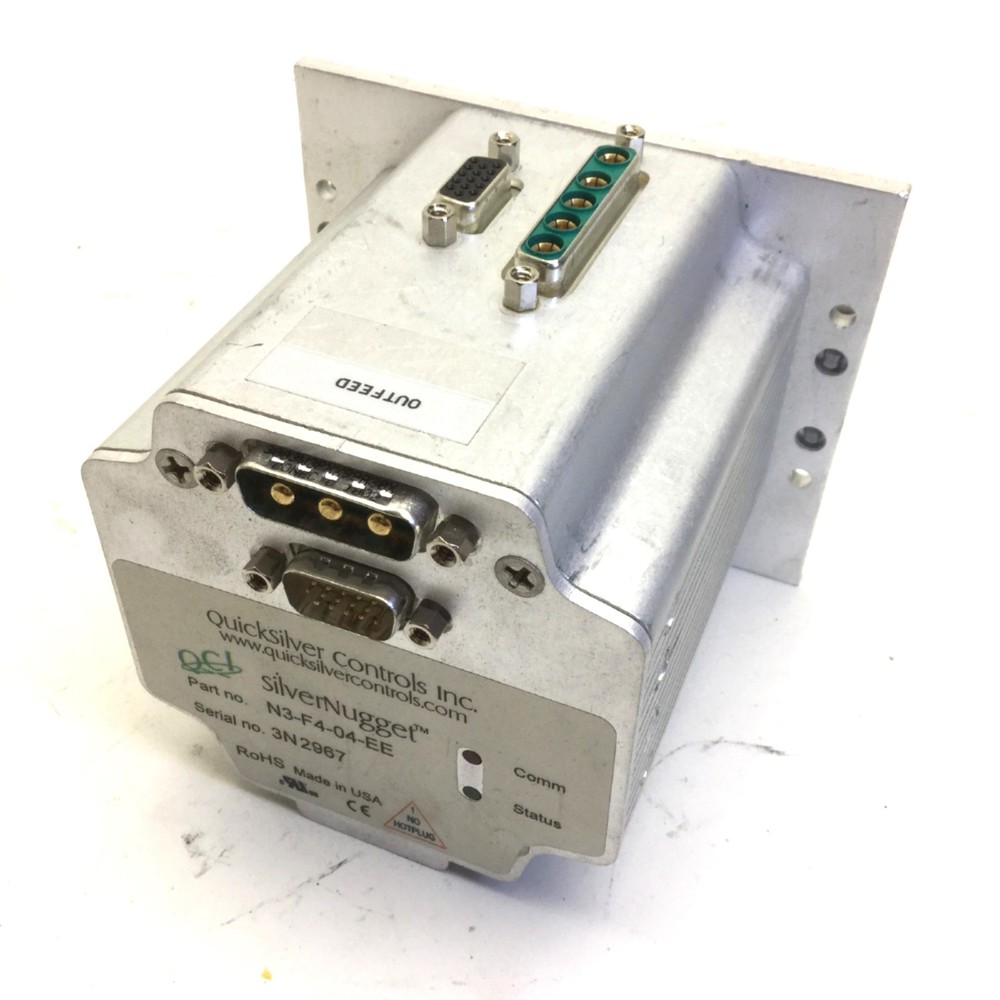 Quicksilver N3-F4-04-EE SilverNugget Servo Controller/Driver *Broken Mount*