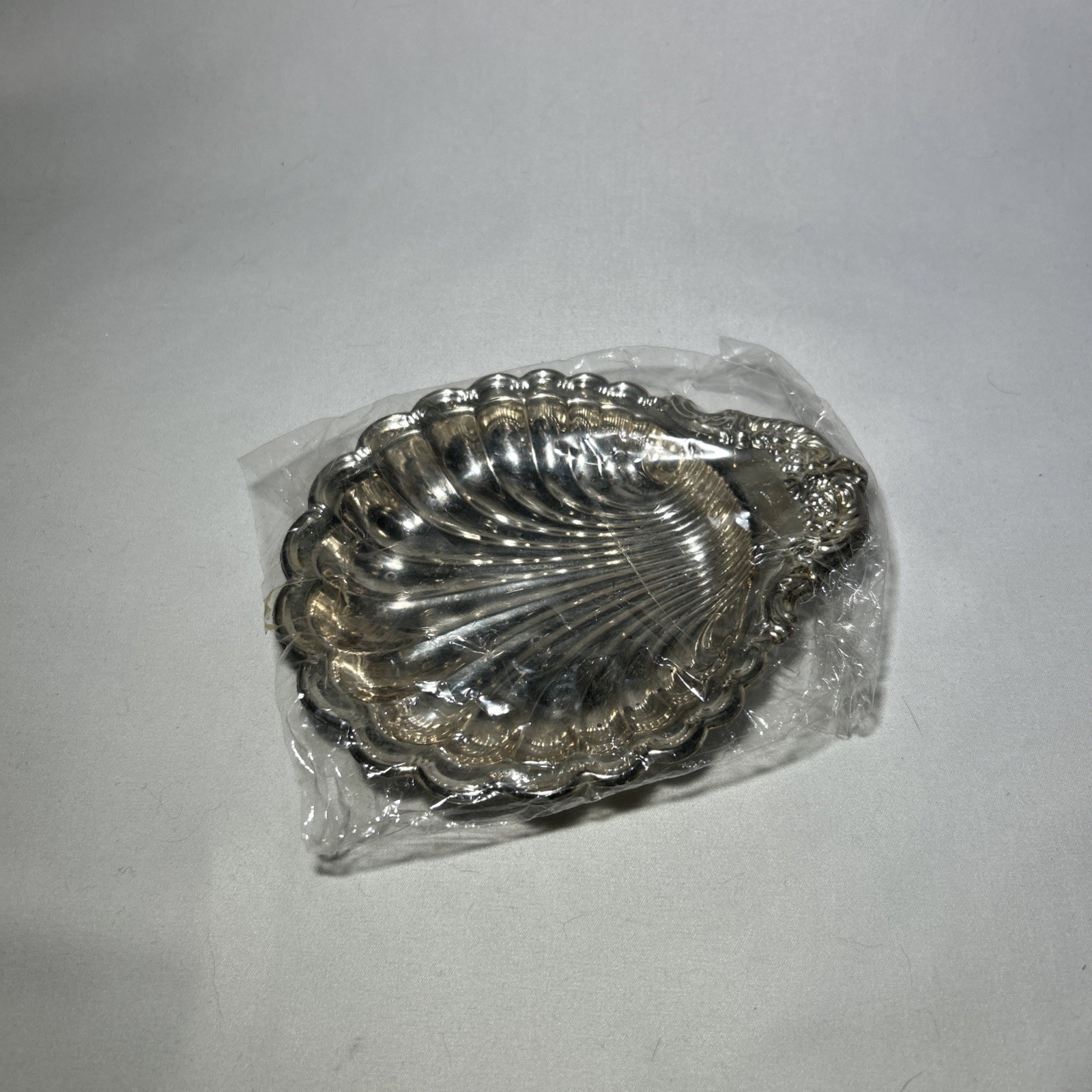 Vintage 1992 Chadwick Silverplate Shell Dish #98601 Silver Plated Serving Dish