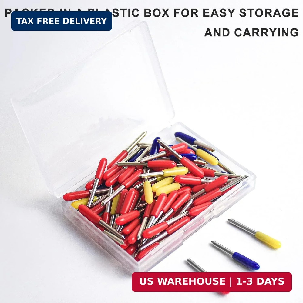 100 Pcs Replacement Blades Compatible with Explore Air 2/Air 3 /Maker/Maker 3/4